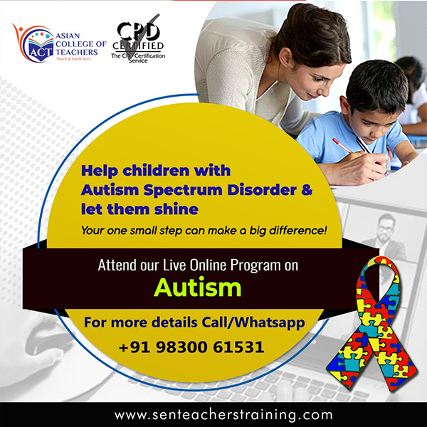 Certified Special Education Courses in Delhi for Special Educators